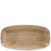 Stonecast Patina Antique Taupe Chefs' Oblong Plate 29.8x15.3cm