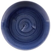 Stonecast Patina Cobalt Blue Evolve Coupe Plate 8.67"