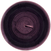 Churchill Stonecast Patina Deep Purple Evolve Coupe Plate 16.5cm/6.5" (Pack of 12)