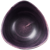 Churchill Stonecast Patina Deep Purple Lotus Bowl 23.5cm/9.25" (Pack of 12)