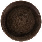 Stonecast Patina Iron Black Coupe Plate 26cm