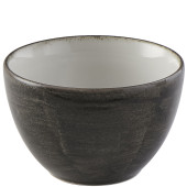 Churchill Stonecast Patina Iron Black Open Sugar Bowl 9.8cm/3.8" 227ml/8oz (Pack of 12)