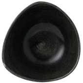 Stonecast Patina Iron Black Lotus Bowl 7 Inch