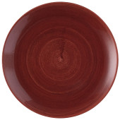 Churchill Stonecast Patina Red Rust Evolve Coupe Plate 28.8cm/11.25" (Pack of 12)