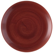 Churchill Stonecast Patina Red Rust Evolve Coupe Plate 16.5cm/6.5" (Pack of 12)