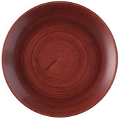 Churchill Stonecast Patina Red Rust Evolve Coupe Plate 21.7cm/8.67" (Pack of 12)