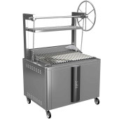 Kopa Parilla Argentine Lift Charcoal BBQ Grill Black