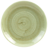 Churchill PABGEVP61 Stonecast Patina Burnished Green Coupe Plate 16.5cm