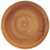 PAVCEV111 Stonecast Patina Vintage Copper Coupe Plate 28.8cm