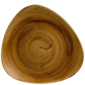 Stonecast Patina Vintage Copper Lotus Plate 10 Inch
