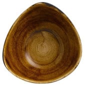 Stonecast Patina Vintage Copper Lotus Bowl 7 Inch