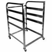 Dishwasher Basket Trolley Low Level 3 Tier 500mm