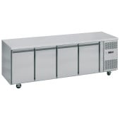 Tefcold Counter Fridge Four Door 560 Litre