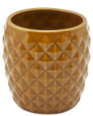 Pineapple Brown Tiki Cocktail Mug