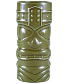 Green Tiki Cocktail Mug Tall