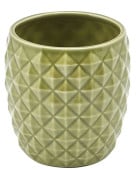 Pineapple Green Tiki Cocktail Mug