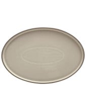 Kava Porcelain Grey Oval Plate 28cm/11" (Pack of 6)