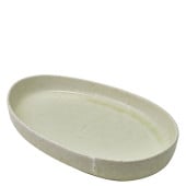 Kozo Porcelain Shiro Oval Plate 28cm/11" (Pack of 6)