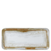 Dudson Finca Sandstone Organic Coupe Platter 13 .75x6.25 Inch (Pack of 6)