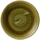 Churchill Stonecast Plume Olive Evolve Coupe Plate 11.25 Ich (Pack of 12)