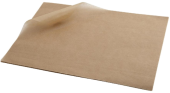 Greaseproof Paper Sheets - Brown (Large) x1000