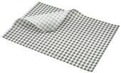 Greaseproof Paper Black Gingham Print 35 x 25cm