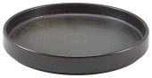 Terra Porcelain Black Presentation Plate 21cm x 6