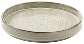 Terra Porcelain Grey Presentation Plate 21cm x 6