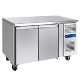 Prodis Two Door Stainless Steel Commercial Counter Freezer 283 Litre