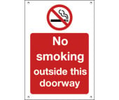 No Smoking Sign - Outside This Doorway
