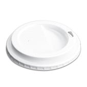 White Sip Through Lid for 355ml/12oz or 473ml/16oz Ripple Cup (Pack of 1000)