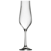 Tulipa Optic Crystal Champagne Flutes 230ml/8oz (Pack of 6)