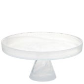 Asos White Footed Plate 28 x 13cm/11 x 5"