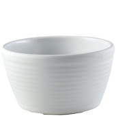 GenWare Melamine Matt White Ripple Ramekin 113ml/4oz (Pack of 24)