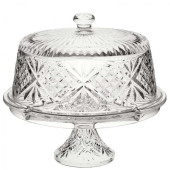 Utopia R90004 Vintage Cake Dome & Stand 12" (30cm)