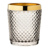 Dante Double Old Fashioned Glass Gold 340ml/12oz (Pack of 6)