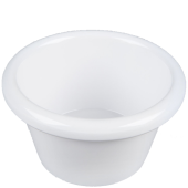Melamine Smooth Ramekin White 2.5oz 75ml (Pack  of 12)