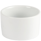 Genware Porcelain Contemporary Smooth Ramekin 9cm (Pack of 6)