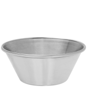 Stainless Steel Smooth Round Ramekin Sauce Cup 45ml/1.5oz (Pack of 12)