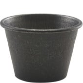 White Granite Melamine Triangular Ramekin 2.5oz
