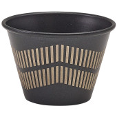 GenWare Metallic Black Lined Ramekin 71ml/2.5oz (Pack of 24)