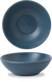 Churchill Nourish Oslo Blue Contour Shallow Bowl 6oz RBBLBSB61