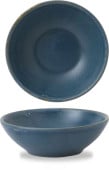Churchill Nourish Oslo Blue Contour Shallow Bowl 9oz RBBLBSB91