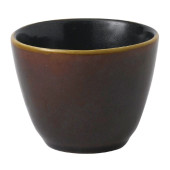 Churchill Nourish Siena Brown Contour Chip Mug 10cm/3.88" 290ml/11oz - Front