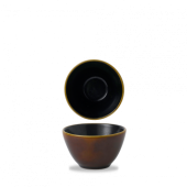 Churchill Nourish Siena Brown Contour Deep Bowl 10.2cm 24cl (Pack of 12)