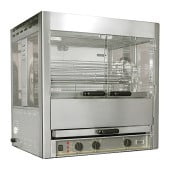 Roller Grill Panoramic Chicken Rotisserie 25 Chickens Electric