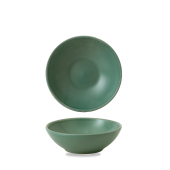 Churchill Nourish Andorra Green Contour Shallow Bowl 9Oz (Pack of 12)
