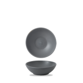 Churchill Nourish Seattle Grey Contour Shallow Bowl 6Oz (Pack of 12)