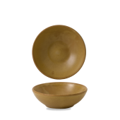 Churchill Nourish Petra Sand Contour Shallow Bowl 9Oz (Pack of 12)