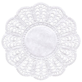 Round White Doily 9cm/3.5" (Pack of 250)